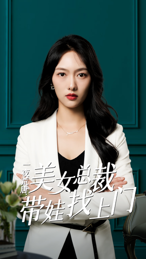 一夜荒唐：美女总裁带娃找上门（83集）免费短剧就是爽
