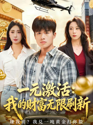 一元激活：我的财富无限刷新（80集）超火热门短剧
