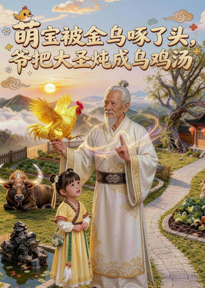 萌宝被金乌啄了头，爷把大圣炖成乌鸡汤（59集）短剧视频分享