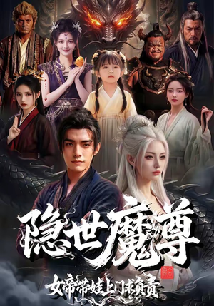 隐世魔尊女帝带娃上门求负责（60集）穿越短剧推荐