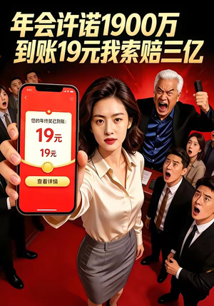 年会许诺1900万，到账19元我索赔三亿（75集）精彩短剧看不停