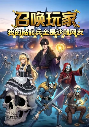 召唤玩家：我的骷髅兵全是沙雕网友（61集）一起追短剧
