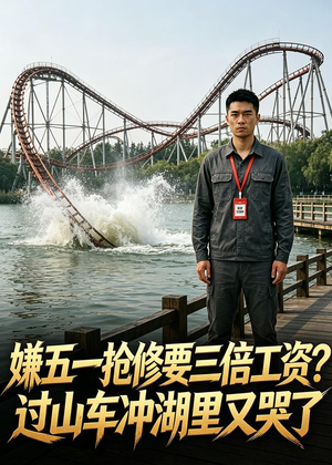 嫌五一抢修要三倍工资？过山车冲湖里又哭了（33集）短剧推荐上热门