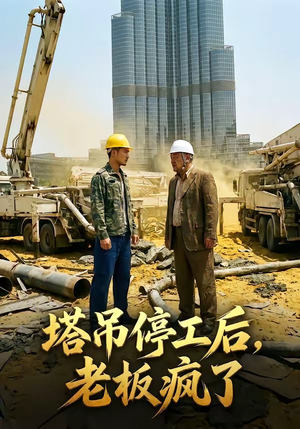 塔吊停工后老板疯了（52集）精彩的网络短剧
