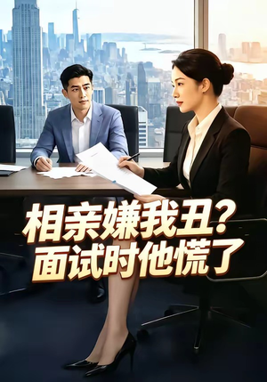 相亲嫌我丑？面试时他慌了（40集）这短剧太好看了