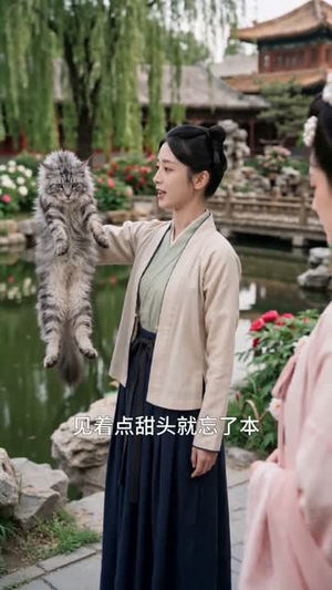朕成猫后，看清了白月光的真面目（56集）最火短剧热播中