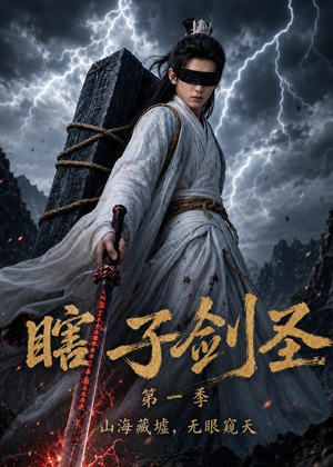 瞎子剑圣第一季，山海藏墟，无眼窥天（148集）抢先看热门短剧
