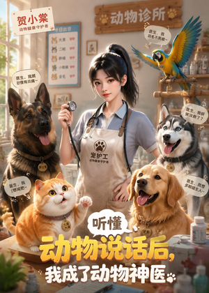 听懂动物说话后，我成了动物神医（47集）好看的短剧推荐