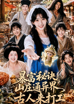 暴富秘诀：山庄通异界古人来打工（101集）今日短剧分享