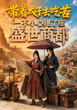 带着太子去吃苦，一不小心建了座盛世商都（40集）这部短剧太好看