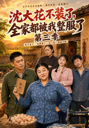 沈大花不装了，全家都被我整服了第三季（62集）精彩的网络短剧