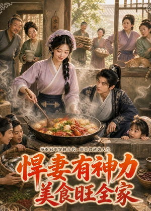 悍妻有神力，美食旺全家（75集）短剧完整版免费