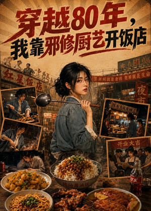 穿越80年，我靠邪修厨艺开饭店（46集）精彩短剧合集