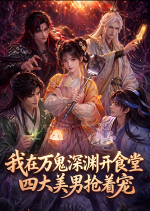 我在万鬼深渊开食堂，四大美男抢着宠（60集）好看短剧追不停