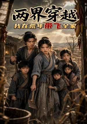 两界穿越，我在荒年带飞全家（61集）短剧上头又好看