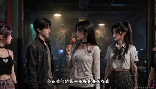 垃圾桶旁，给精神小妹送温暖第二季（60集）我全都看完了