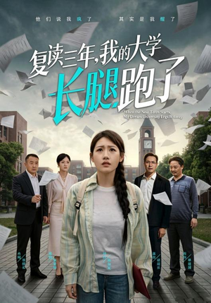 复读三年，我的大学长腿跑了（60集）短剧全集完整