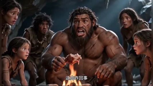 穿越成山顶洞人，我带领部落崛起（21集）火爆短剧推荐