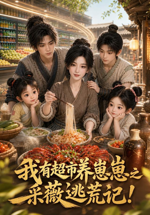 我有超市养崽崽之采薇逃荒记！（100集）短剧太好看了