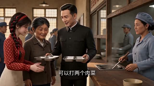 穿到六零养崽，我家顿顿有肉（100集）短剧也太好看了