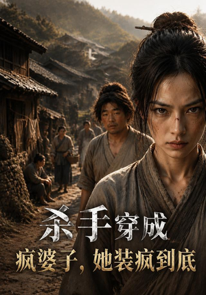 杀手穿成疯婆子，她装疯到底（76集）短剧全集完整版