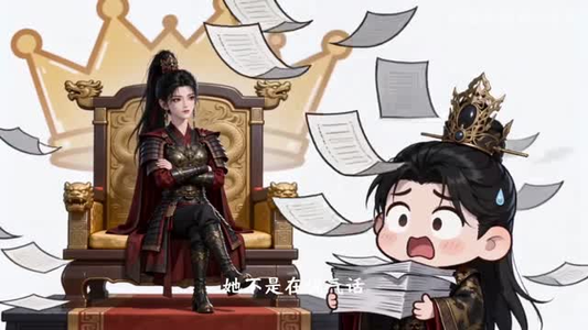 我娘催婚成女帝，我被太子缠上了（118集）短剧中追到爽
