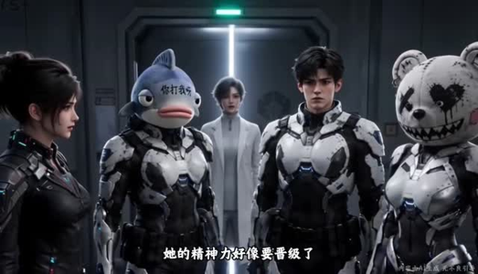 难道精神小妹也要修机甲吗（114集）今日短剧分享