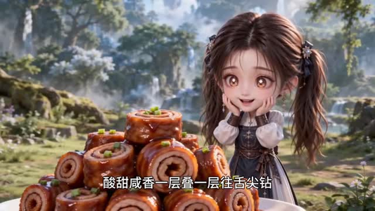 干饭系统疯了！让吸血鬼狂炫蒜蓉生蚝（110集）最后一集