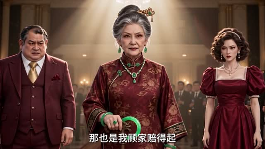 我在豪门当人间弹幕机 （82集）穿越短剧