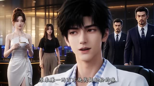 疯神榜！继承精神病院（40集）热搜短剧