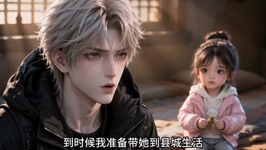 双穿灾荒开局捡个小闺女（108集）全网热度破亿现象级短剧